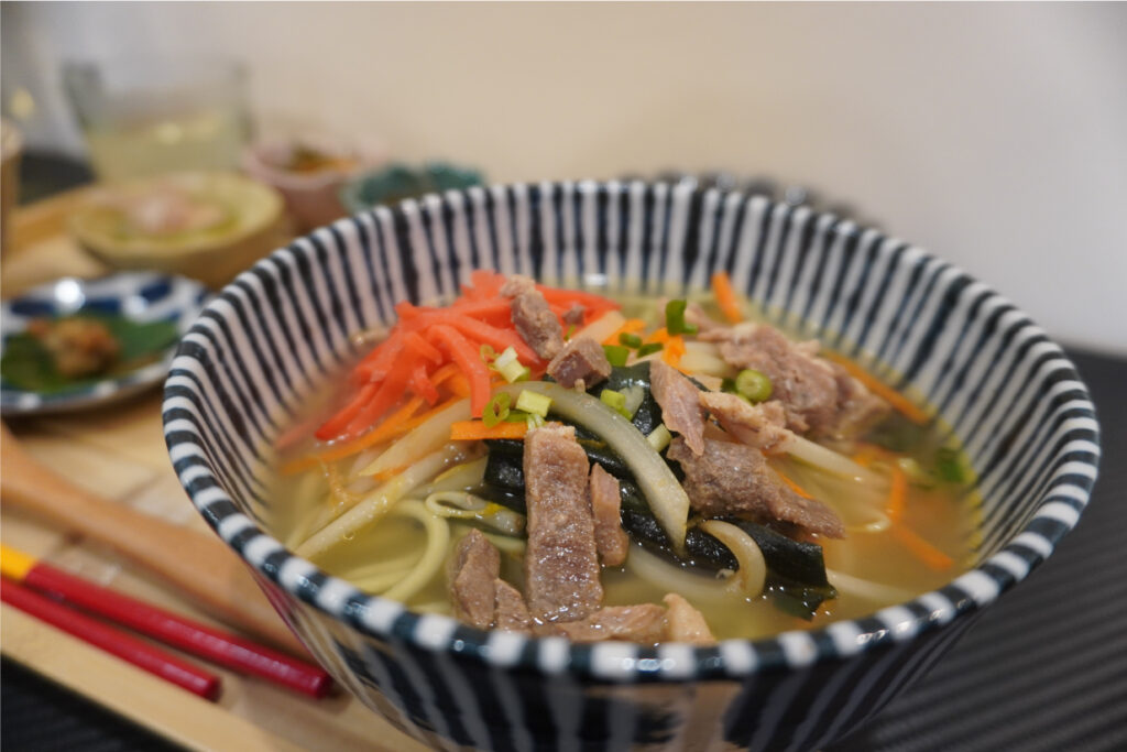 てぃーだキッチン八重山野菜そば御膳